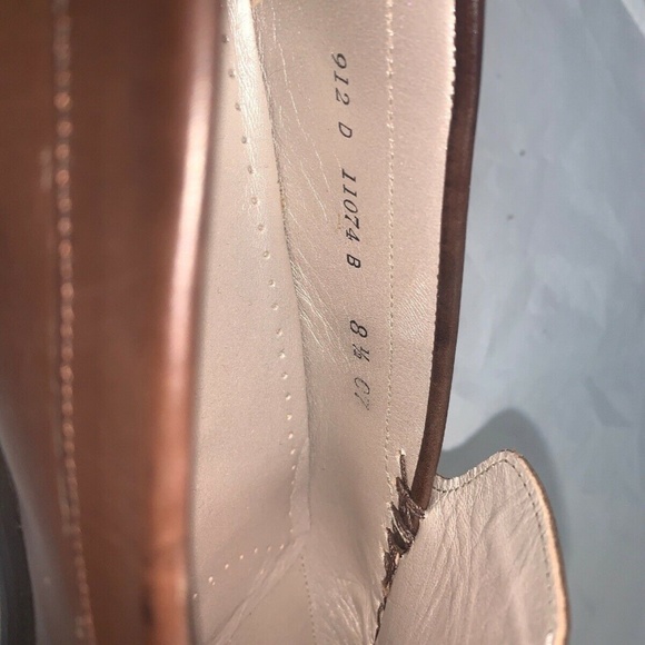 Cole Haan "Resort" Brown Loafers women 8.5 M Made In Italy - Picture 6 of 6